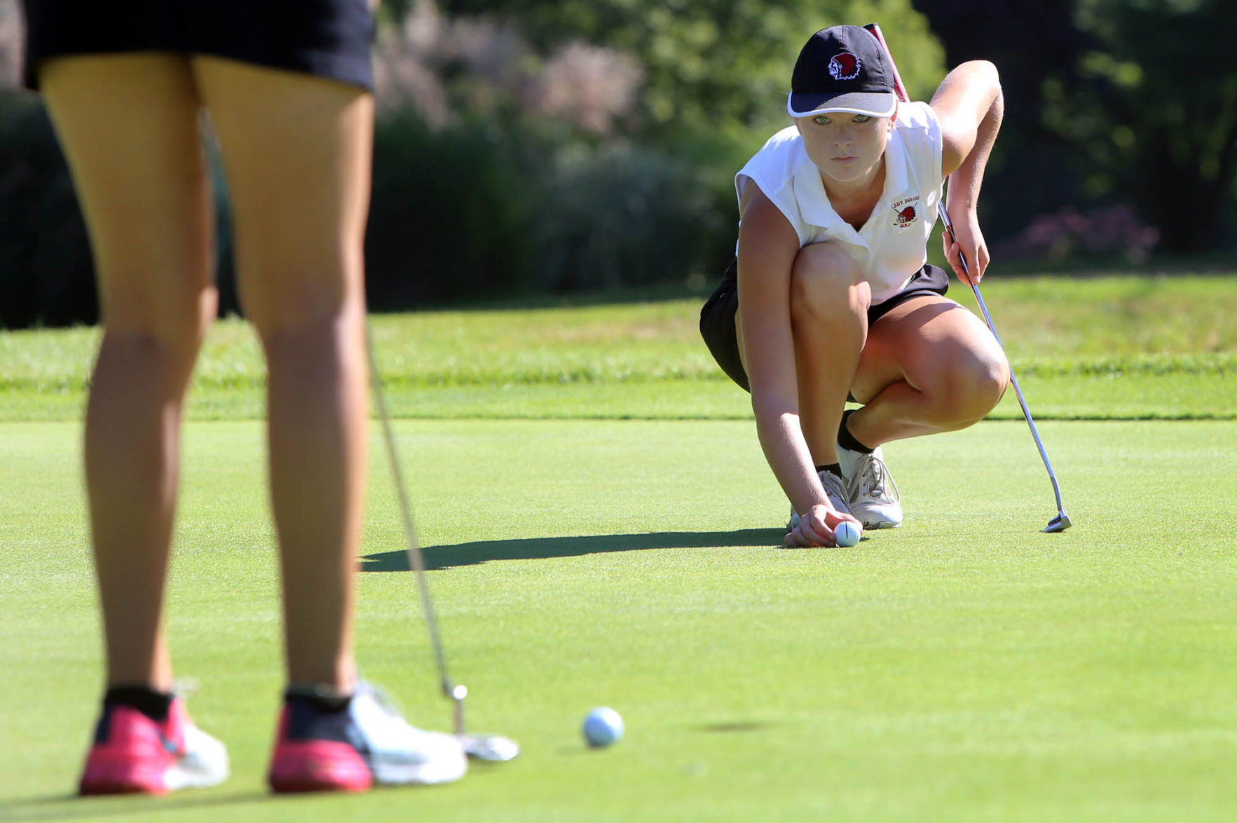 girls golf sectional, Valpo